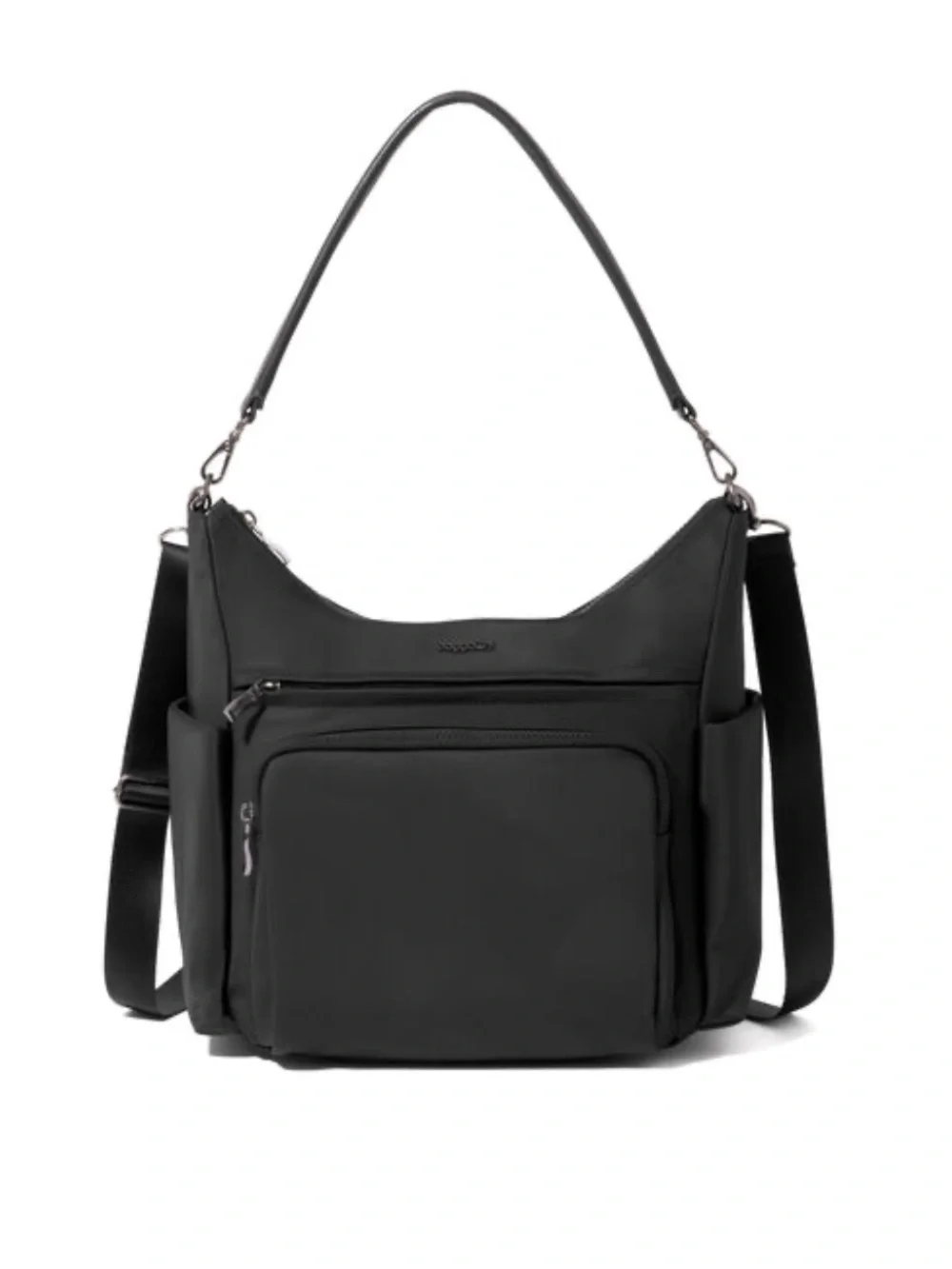 Baggalini Nolita Convertible Hobo Black OS NWT IN PACKAGE